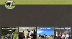 Desktop Screenshot of llamatrekscotland.com